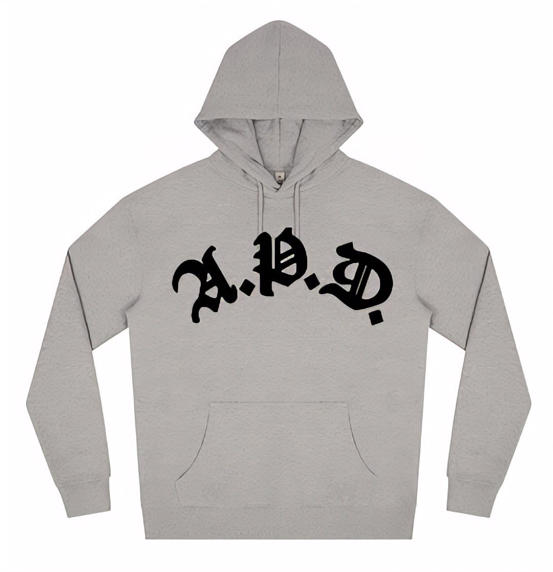 "A.P.D." Graphic Hoodie