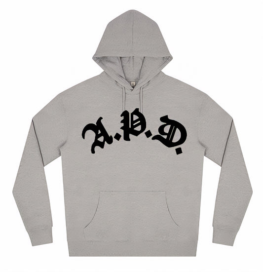 "A.P.D." Graphic Hoodie