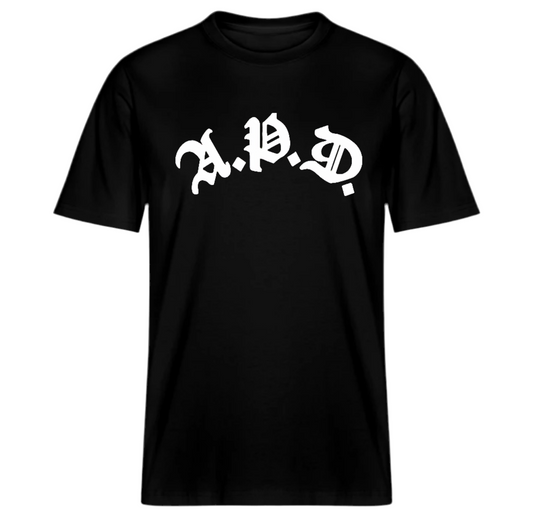 "A.P.D." Graphic T-Shirt